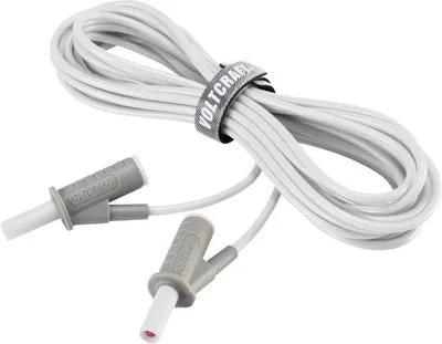 Voltcraft MSB-501 - Meracie vedenie biele, 5 m 1000 V / 10 A