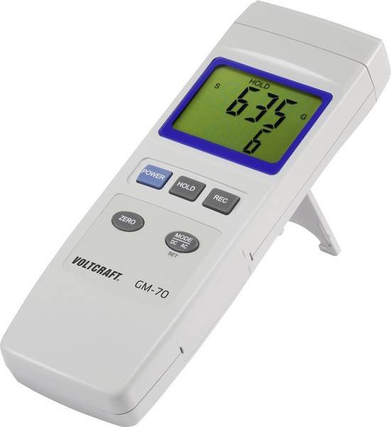 Voltcraft GM-70 - Prístroj pre meranie magnetického 3 T