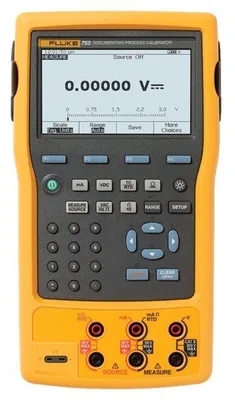 Fluke 753 - Přesný multifunkční procesní kalibráto HART komunikace