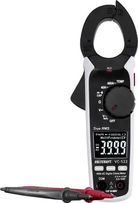 Voltcraft VC-522 - Kompaktný kliešťový multimeter 400 A AC