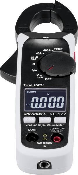 Voltcraft VC-522 - Kompaktní klešťový multimetr 600 V