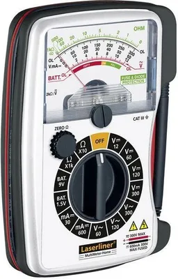 Laserliner MultiMeter Home - Analógový multimeter 300 V DC/AC