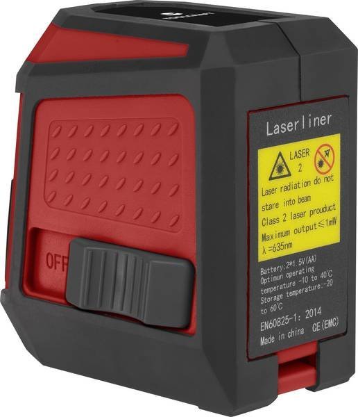Toolcraft CL12 - Krížový laser dosah 12 m