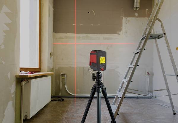 Toolcraft CL12 - Krížový laser dosah 12 m
