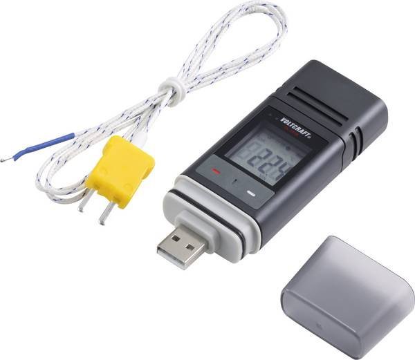 Voltcraft DL-240K - Datalogger -200 až +1372 °C