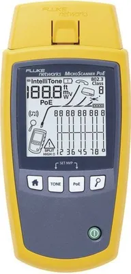 Fluke Networks MS-POE - Kabelový merač PoE triedy 0-8