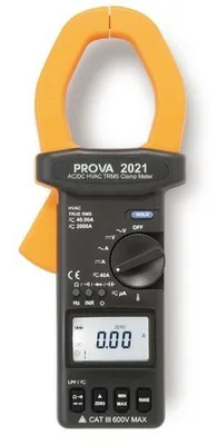 PROVA 2021 - Kliešťový multimeter 0–2000 A AC/DC