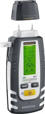 Laserliner MultiWet-Master Compact Plus - Merač vlhkosti materiálov -20 až +60 °C