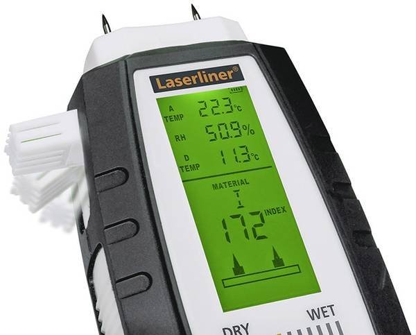 Laserliner MultiWet-Master Compact Plus - Merač vlhkosti materiálov -20 až +60 °C