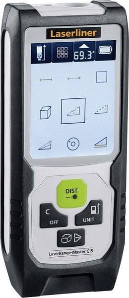 Laserliner LaserRange-Master Gi5 - laserový merač vzdialenosti s rozsahom 0,05–50 m, zeleným laserom 515 nm a funkciou merania plochy a objemu