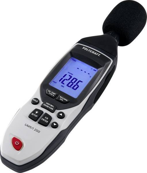 Voltcraft UM5/1 200 - Univerzální měřič parametrů -200 až 1372 °C