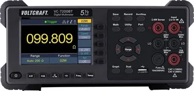 Voltcraft VC-7200BT - Stolný multimeter 1000 V DC / 750 V AC