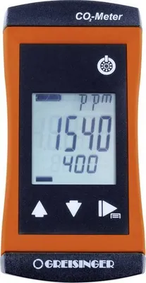 Greisinger G 1910-20 - Kompaktný monitor CO2 s integrovaným senzorom 0–19999 ppm