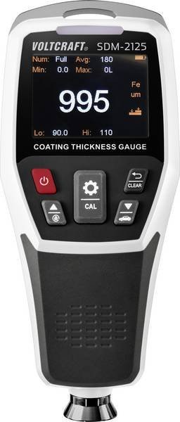 Voltcraft SDM-2125 - Měřič tloušťky materiálu 0–1250 µm