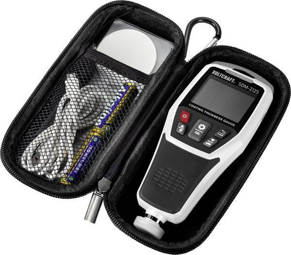 Voltcraft SDM-2125 - Měřič tloušťky materiálu 0–1250 µm