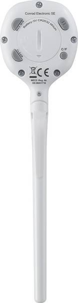 Voltcraft DET4R - Vpichovaný teplomer -20 až +250 °C
