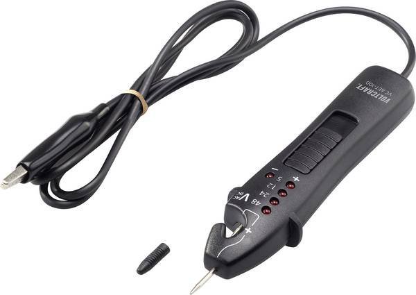 Voltcraft VC AET-100 - Dvoupólová zkoušečka napětí 5–48 V AC/DC