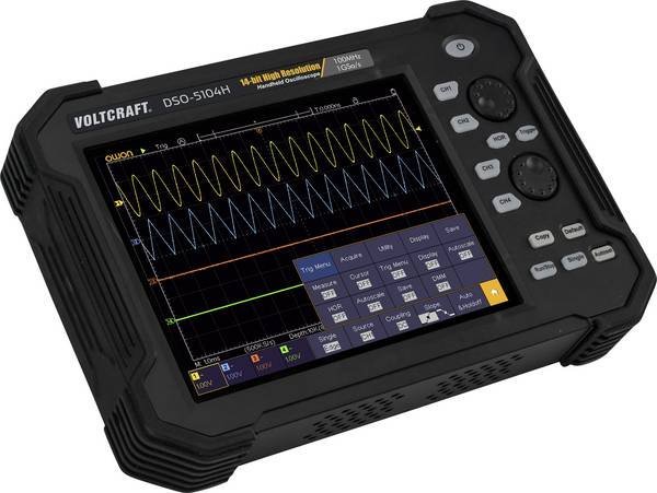 Voltcraft DSO-5104H - Ruční osciloskop 100 MHz