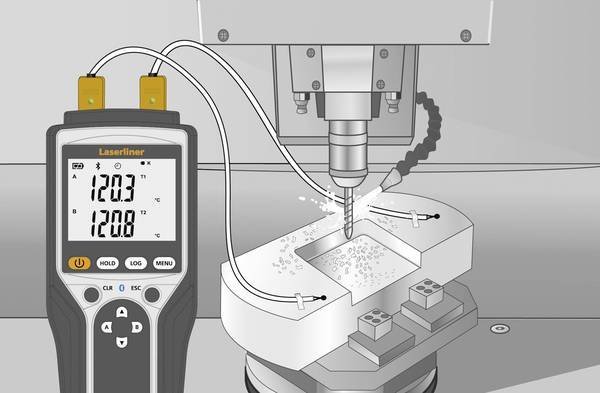Laserliner ThermoMaster Plus Set - Teplomer -150 až 1370 °C