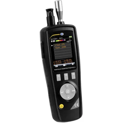 PCE Instruments PCE-PCO 2 - Počítač počtu častíc 8 veľkostí частíc (0