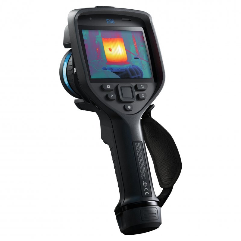 FLIR E86 termokamera s 24° objektivem, rozlišení 464×348 px, teplotní rozsah -20 až 1500 °C