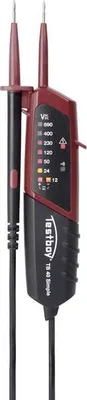 Testboy 40 simple - Dvojpólový tester napätia 1–600 V AC/DC