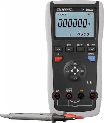 Voltcraft TK-1000 - Kalibrátor termočlánkov 9 typov termočlánkov