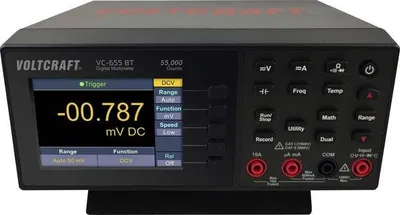 Voltcraft VC-655 BT - Stolný multimeter 0–1000V DC / 0–750V AC