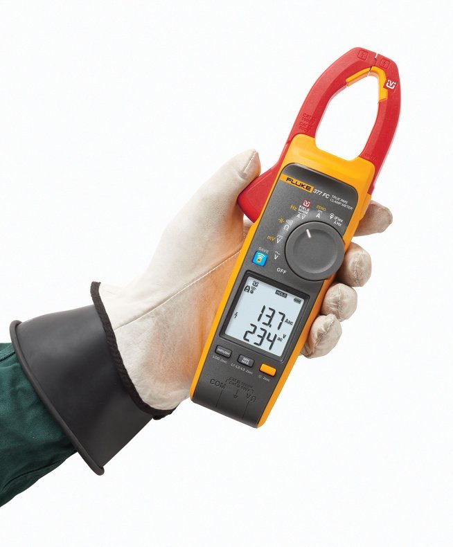 Fluke 377 FC - Bezkontaktný kliešťový TRMS multimeter 0–1000 VAC/600 VDC