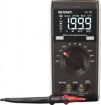 Voltcraft VC 131 - Digitálny multimeter do 600 V AC/DC
