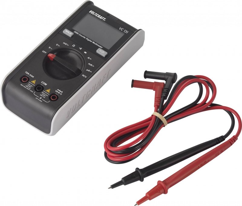 Voltcraft VC 131 - Digitálny multimeter do 600 V AC/DC