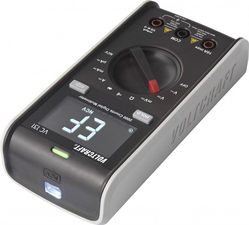 Voltcraft VC 131 - Digitálny multimeter do 600 V AC/DC