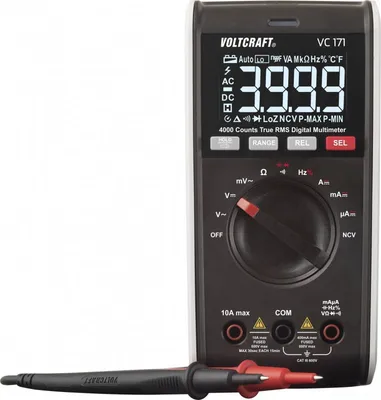 Voltcraft VC171 - Digitálny multimeter Cat III 600 V