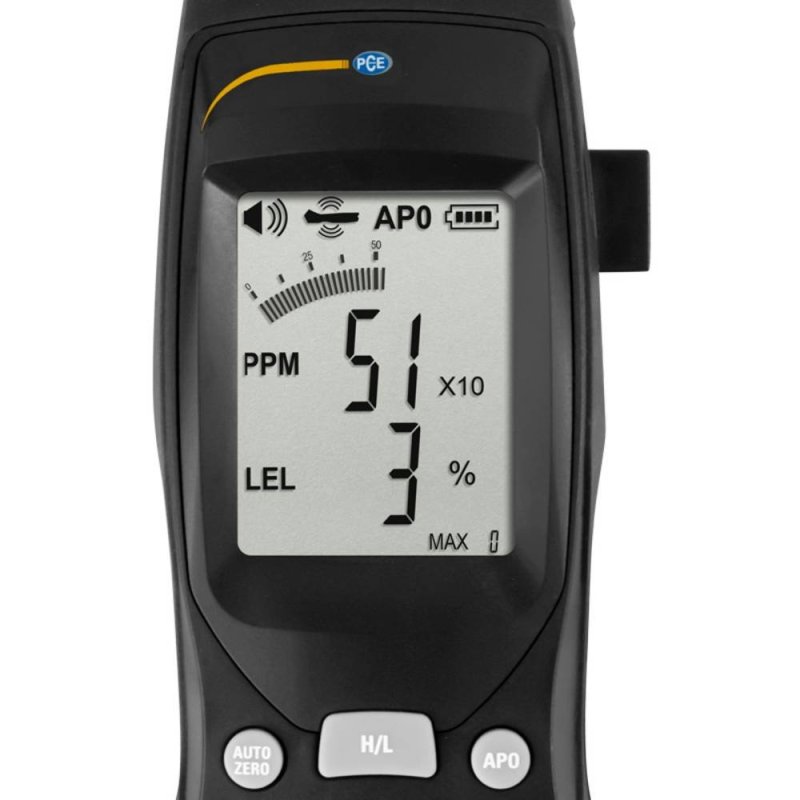 PCE Instruments PCE-GA 12 - Detektor úniků plynu do 10000 ppm