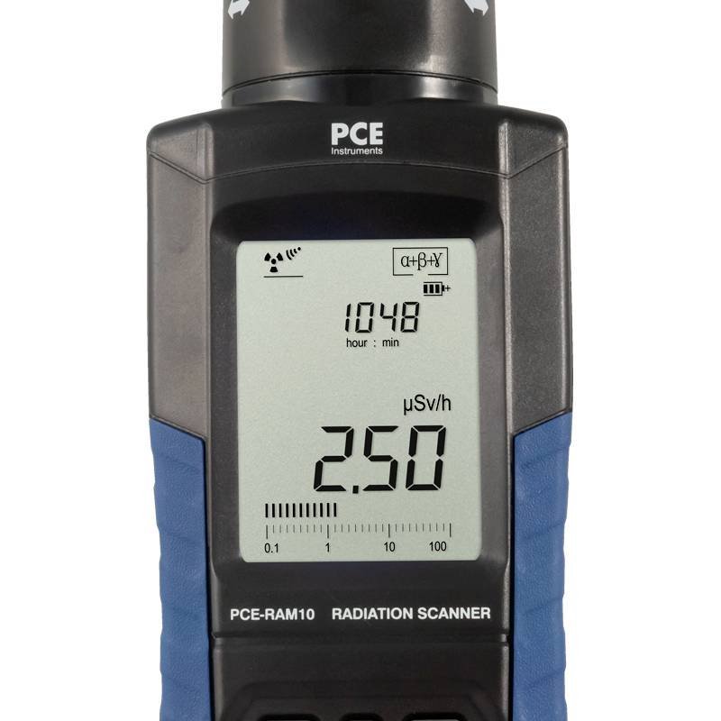 PCE Instruments PCE-RAM 10 - Geigerův počítač Detekce alfa
