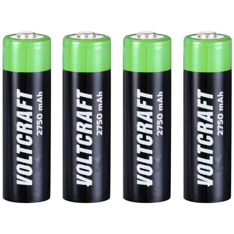 Voltcraft HR06 AA, NiMH 2750mAh - 4ks Akumulátory 2750 mAh