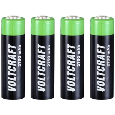 Voltcraft HR06 AA, NiMH 2750mAh - 4ks Akumulátory 2750 mAh