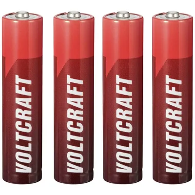 Voltcraft typ AAA 1.5 V 4ks - valcová batéria