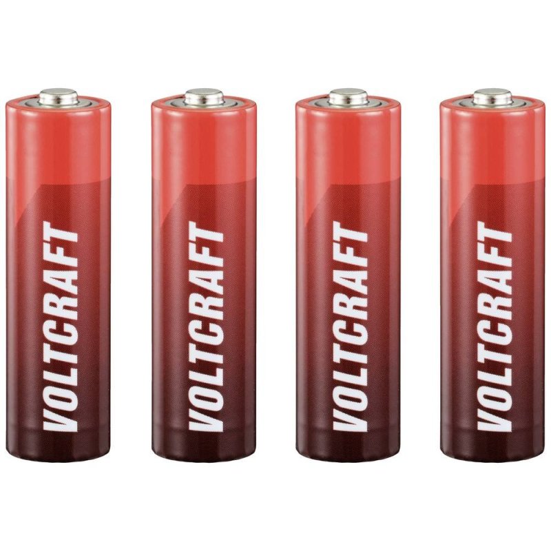 Voltcraft typ AA 1.5 V 4ks - Valcová batéria