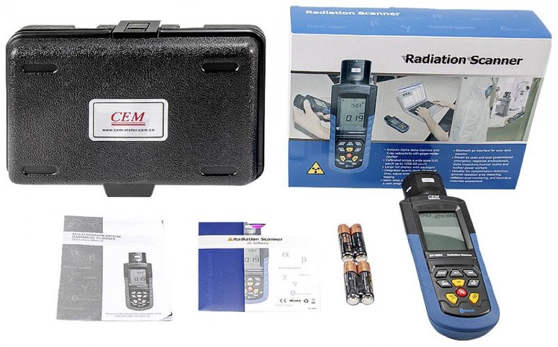 CEM DT-9501 - Geigerův počítač Detekce alfa