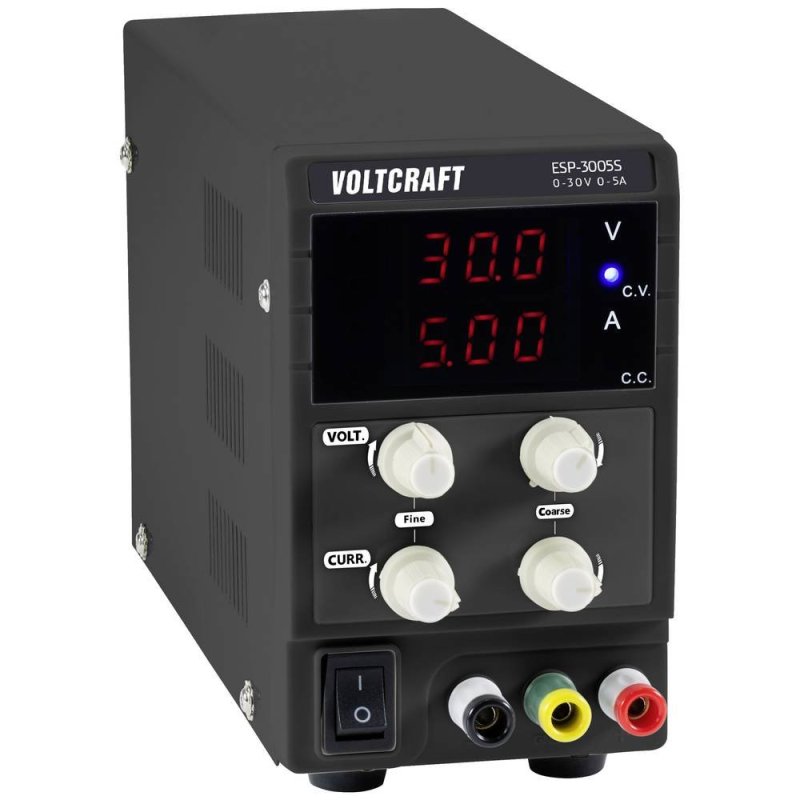 Voltcraft ESP-3005S - Laboratórny zdroj 0–30 V / 0–5 A / 150 W