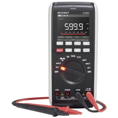Voltcraft VC851 - Digitálny multimeter do 1000 V / do 10 A