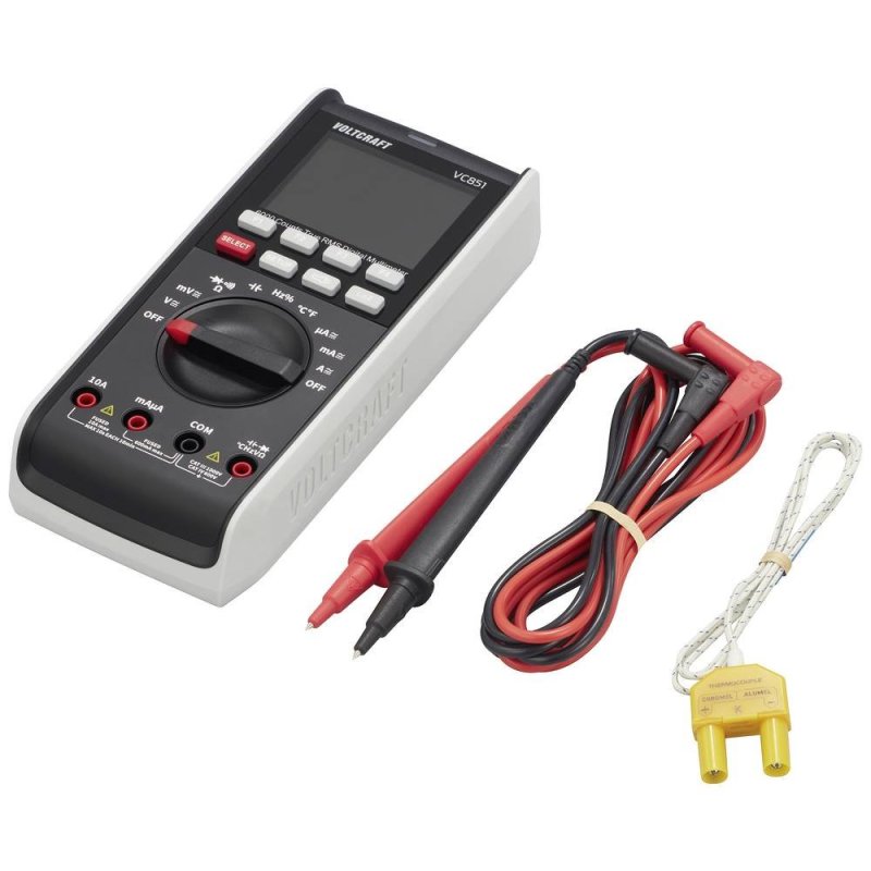 Voltcraft VC851 - Digitálny multimeter do 1000 V / do 10 A