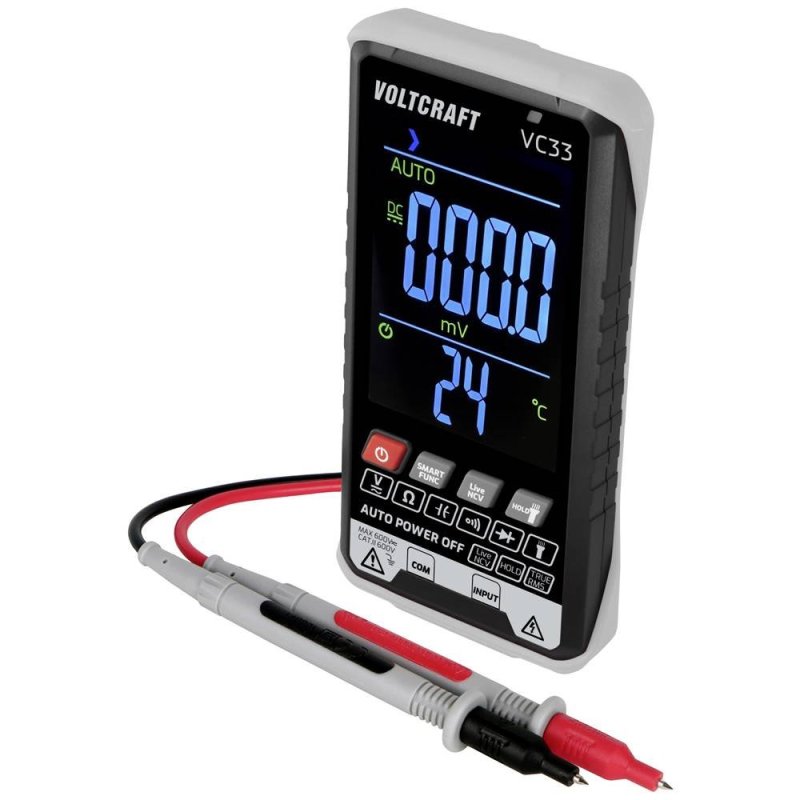 Voltcraft VC33 - Digitálny multimeter CAT III 600 V