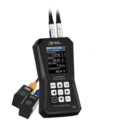 PCE Instruments PCE-TDS 200 - ultrazvukový prietokoměr ±32 m/s