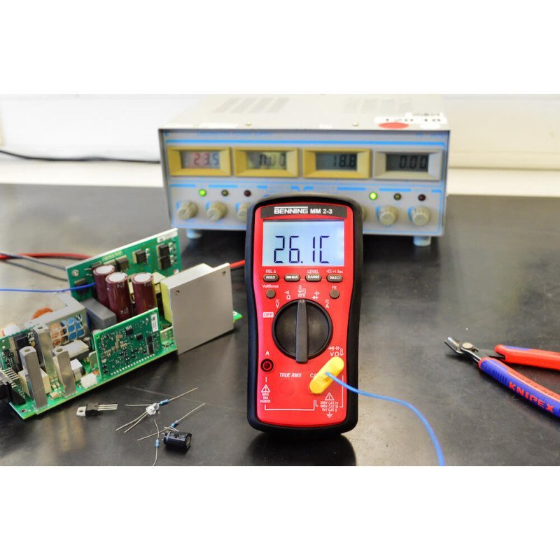 Benning MM 2-2 - Digitálny multimeter True RMS 1000 V / 10 A
