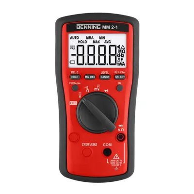 Benning MM 2-1 - Digitální multimetr 1000 V AC/DC