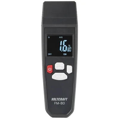 Voltcraft FM-80 - Merač vlhkosti dreva a stavebných materiálov Nedeštruktívne meranie vlhkosti