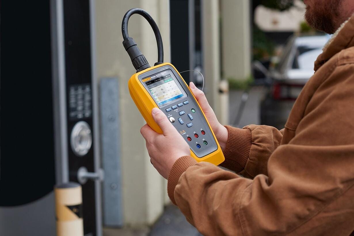 Fluke FEV350/TY1-TY2 - Adapter EVSE do testowania stacji ładowania