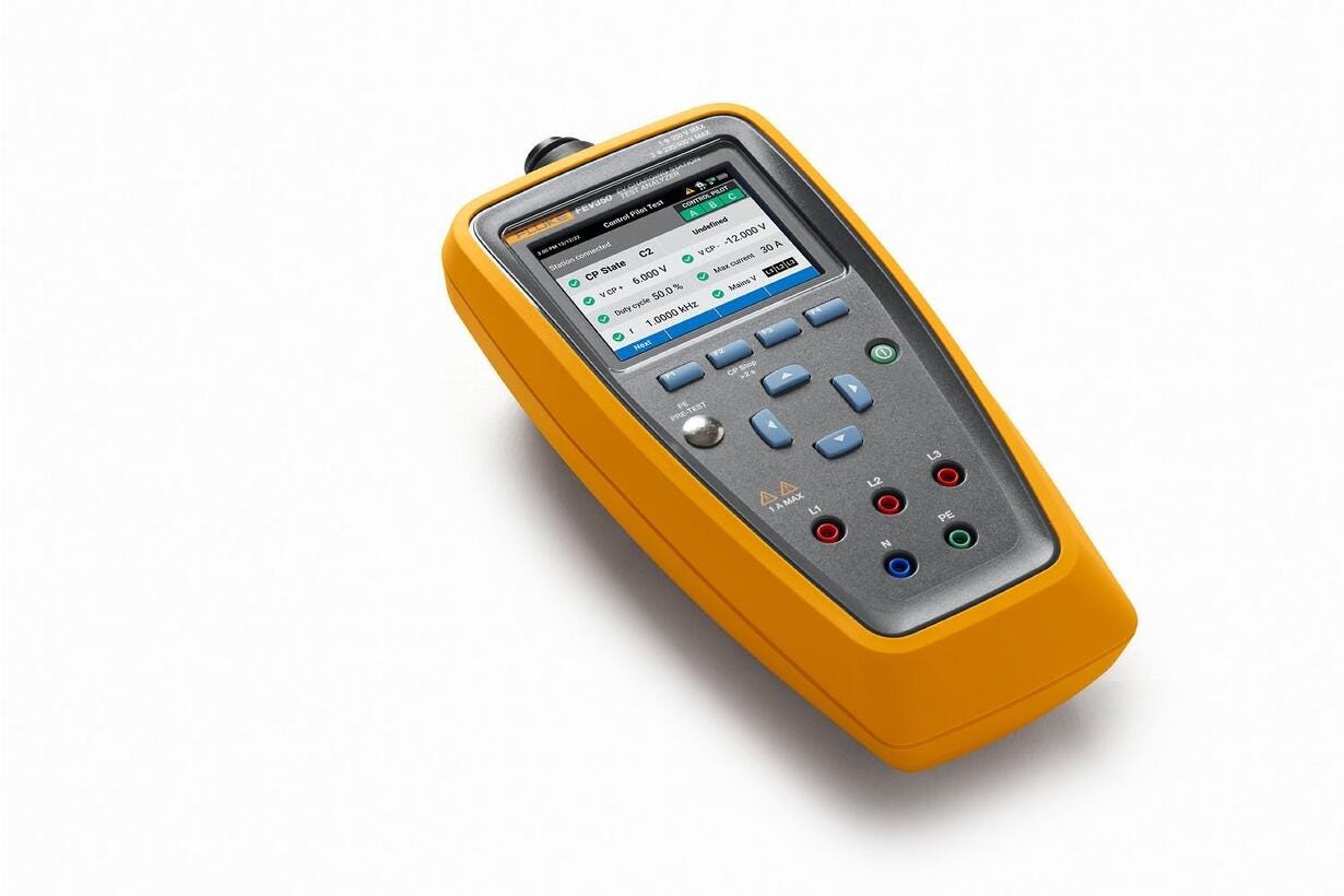 Fluke FEV350/TY1-TY2 - Adapter EVSE do testowania stacji ładowania